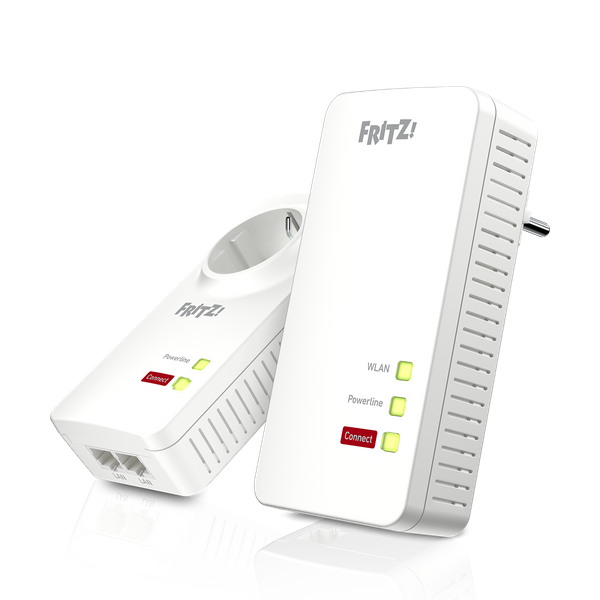 Adapter PLC FRITZ!Powerline 1260 (+Wi-Fi) MESH 